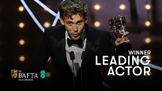 Austin Butler Wins Leading Actor  EE BAFTAs 2023 [upl. by Ocana236]