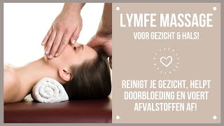 Lymfe massage gezicht [upl. by Nenad769]