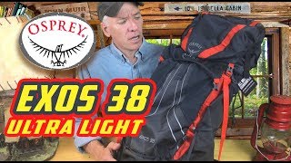 Osprey Exos 38 BackPack REVIEW [upl. by Sou241]