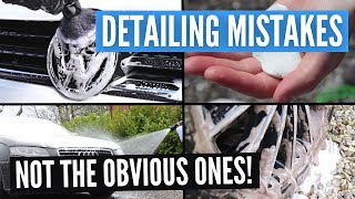 10 Car Detailing Mistakes You Need to Know About [upl. by Ponzo]