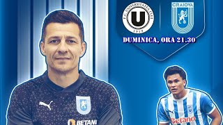 Costel Gâlcă şi Denil Maldonado au prefaţat meciul U Cluj – „U” Craiova [upl. by Yroggerg]