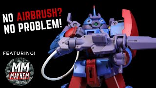 How To Hand Paint Gunpla  Featured Builder Series [upl. by Adanar]