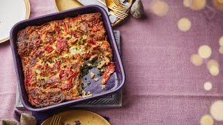 Nigellas Christmas Breakfast Strata  Ocado [upl. by Dworman]