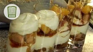 Weihnachtliches Tiramisu mit Bratapfel chefkoch [upl. by Merralee]