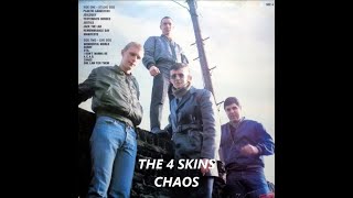 THE 4 SKINS  Chaos Live 1982 [upl. by Notle579]