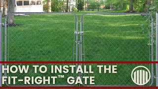 FitRight® Adjustable Walk Gate Installation [upl. by Qulllon163]