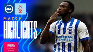 HIGHLIGHTS  Brighton v Nottingham Forest  Premier League [upl. by Behn322]