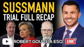 Sussmann Trial Full Recap PreVerdict [upl. by Strickman]