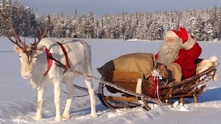 Les meilleurs messages du Père Noël aux enfants 😍🎅 vidéo Papa Noël à Rovaniemi en Laponie Finlande [upl. by Anilosi]