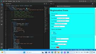 HTML Forms enctype l pattern l novalidate [upl. by Ahsema]