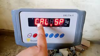 Weighing scale calibration and setting [upl. by Averil]