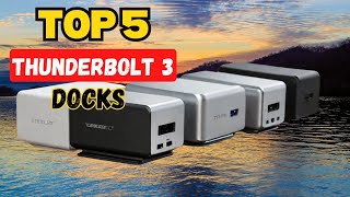 Best 5 Thunderbolt Docks 2024 [upl. by Myriam]