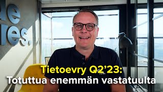 Tietoevry Q223 Totuttua enemmän vastatuulta [upl. by Aserahs]