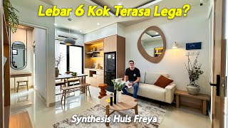 Lebar 6 Tapi Lega Banget Freya Synthesis Huis Cijantung [upl. by Dranrev]