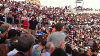 Cori pro referendum al teatro greco di Siracusa [upl. by Jahdai]