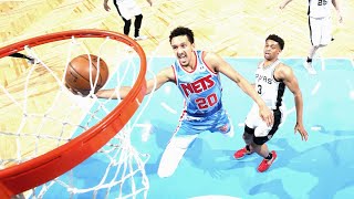 Landry Shamet Highlights  21 Points vs San Antonio Spurs [upl. by Ahsinyar]