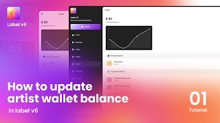 How to update artist wallet balanceearning in label v6 Record label management website [upl. by Eentihw]