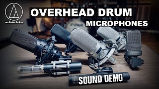 AudioTechnica drum overhead mic SOUND DEMO comparison [upl. by Alesi]