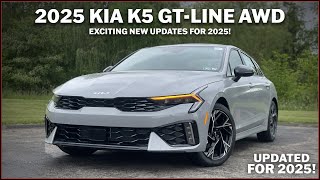 Whats New For 2025  2025 Kia K5 GTLine AWD  Overview [upl. by Bruell]