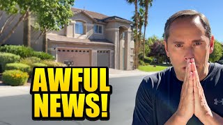 Las Vegas Homes For Sale  Awful News [upl. by Aicileb840]