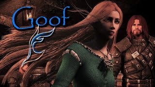 Skyrim Goof Racing Brynjolf to the Ragged Flagon [upl. by Seyler]