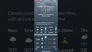 First weather video not aviation but I love weather iOS [upl. by Inaej]