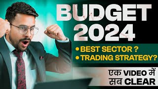 Interim BUDGET 2024 Key Sectors in Stock Investing amp TRADING Strategy  Bank Nifty in Share Market [upl. by Tempest]