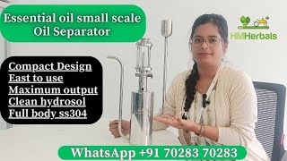 Oil Water Separator for small unit [upl. by Kcireddor]