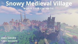 My most Ambitious Minecraft Project The Medieval City of Suncrown Plateau [upl. by Lsil837]