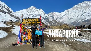 2023 Annapurna Base Camp Trek [upl. by Henigman]