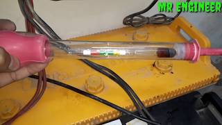 Battery Life Test With Hydrometer UrduHindi [upl. by Ahsetal903]