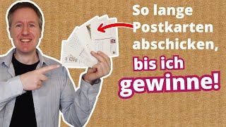 Ich habe PostkartenGewinnspiele ausprobiert amp gewonnen [upl. by Nirrac]