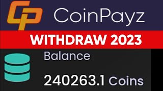 Coinpayz Payment Proof 2023  Coinpayz Withdraw  Coinpayz Withdraw Faucetpay 2023 [upl. by Oiralednac426]