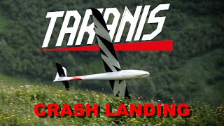 CRASH landing with EPIC Save  ChocoFly Taranis 38m  Hahnenmoos 2022 [upl. by Willow380]