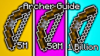 A complete archer progression guide Hypixel Skyblock [upl. by Mcwherter]