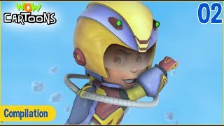 Vir The Robot Boy  Hindi Cartoon For Kids  Compilation 2  Wow Cartoons [upl. by Lemaj]