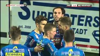 Floridsdorfer AC  SC Wiener Neustadt HIGHLIGHTS 3112015 [upl. by Leagiba]