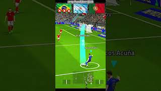 Argentina vs Brazil vs Portugal Free kick efootball freekick pes shorts viralvideo fifa [upl. by Efthim58]