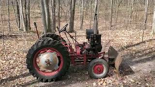 1947 Gibson Model D tractor drive [upl. by Wivestad]