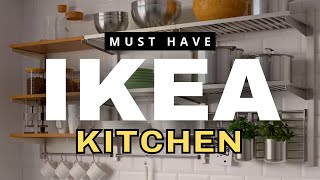 Affordable IKEA Must Haves For Kitchen amp Organization  Ikea Kitchen Organization [upl. by Dub778]