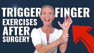 Trigger Finger Release Exercises After Surgery Follow Along [upl. by Steck]