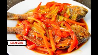 ESCABECHENG ISDA  HOW TO MAKE ESCABECHE  Cusina ni Nanay [upl. by Arekahs]