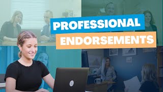 Professional Endorsements  Longwood University [upl. by Ainnek]