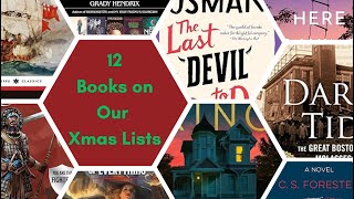 12 Books on Our Christmas Lists Hopefully Theyre Good Book Choices [upl. by Atidnan]