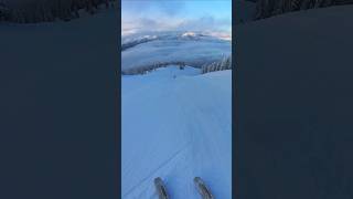 Pristine Revelstoke mountain conditions skiing revelstoke shorts [upl. by Ziegler]