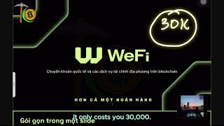 What is wifi Mission of the wefi project weficoin crypto wefitoken wefi mining ito [upl. by Lleryd]