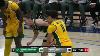 Baylor Basketball W Highlights vs South Florida  December 21 2023 [upl. by Tarkany]