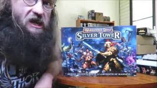 Warhammer Quest Silver Tower  Cracking Unboxing [upl. by Arrahs487]