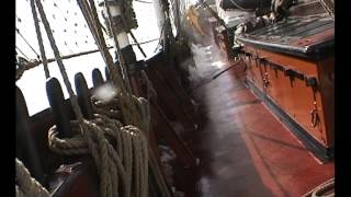 Dutch schooner OOSTERSCHELDE sailing from New Zealand to Cape Horn in 1997 [upl. by Yee]