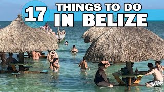 Best Things To Do in Belize 2024 4K [upl. by Sadella359]